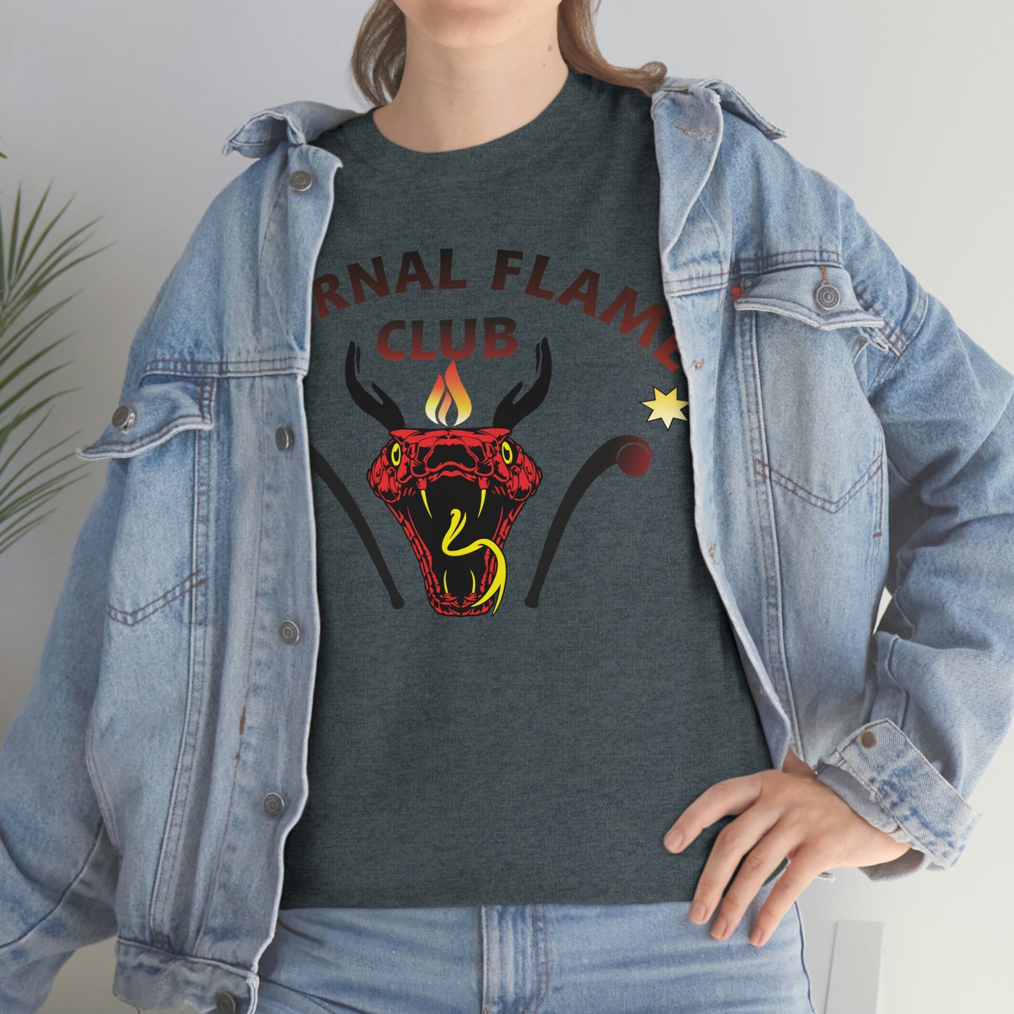Eternal Flame Club Unisex Heavy Cotton Tee
