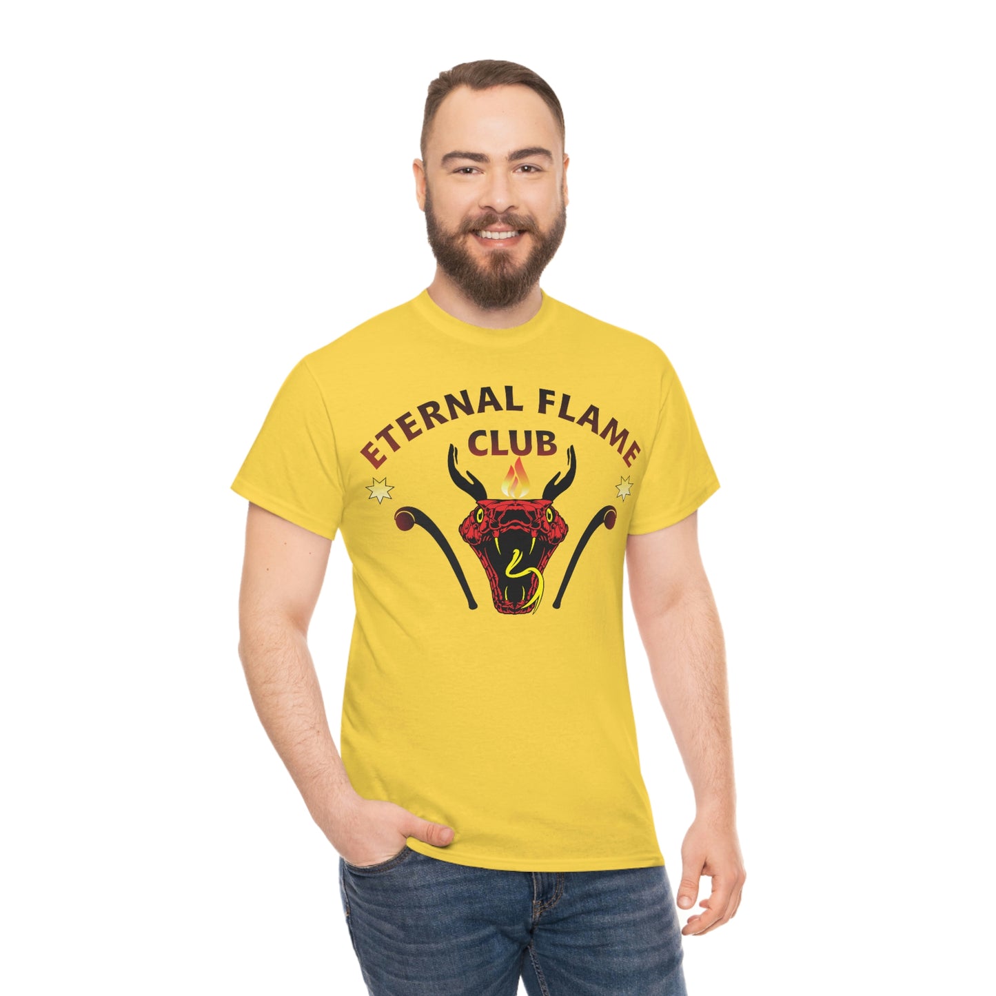 Eternal Flame Club Unisex Heavy Cotton Tee