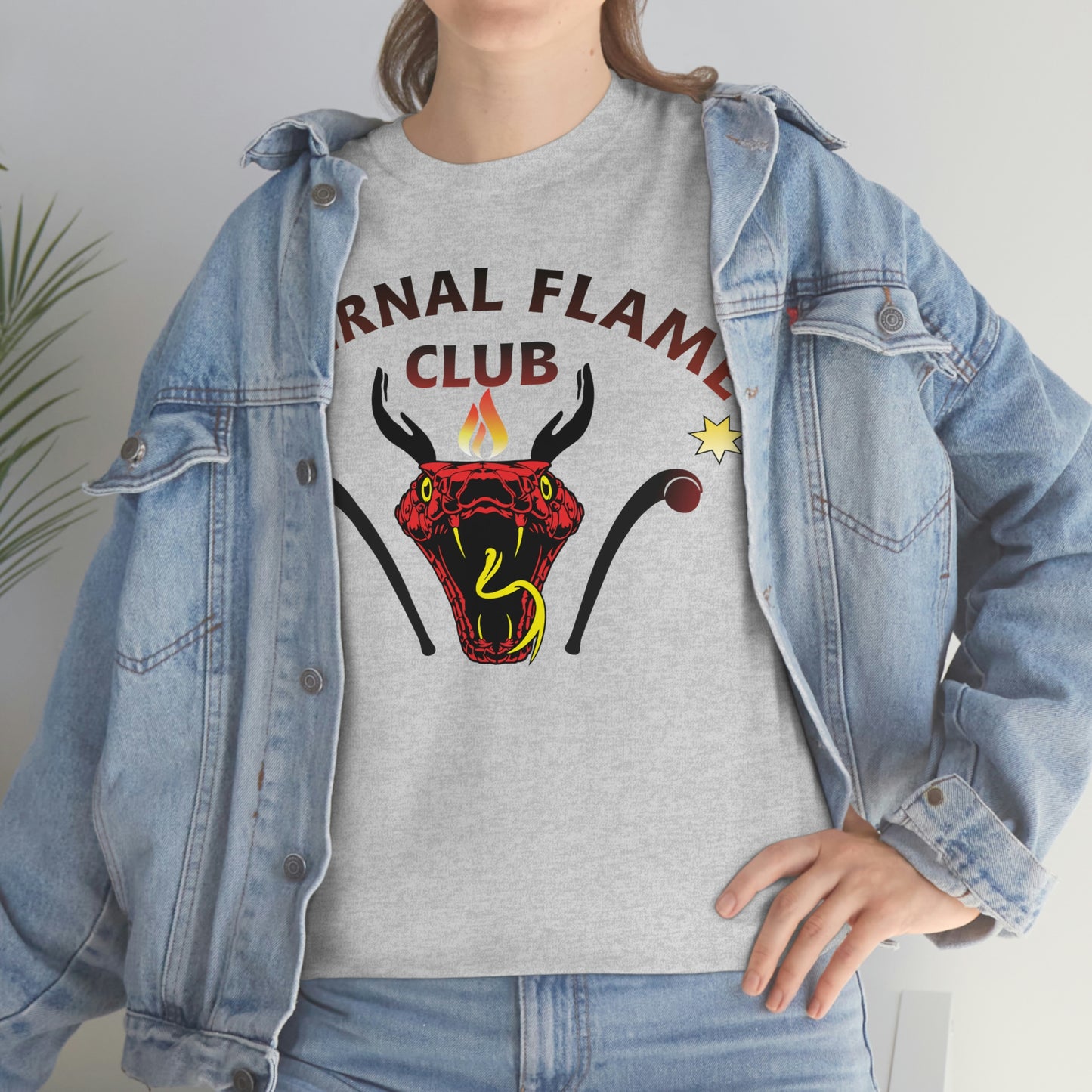 Eternal Flame Club Unisex Heavy Cotton Tee