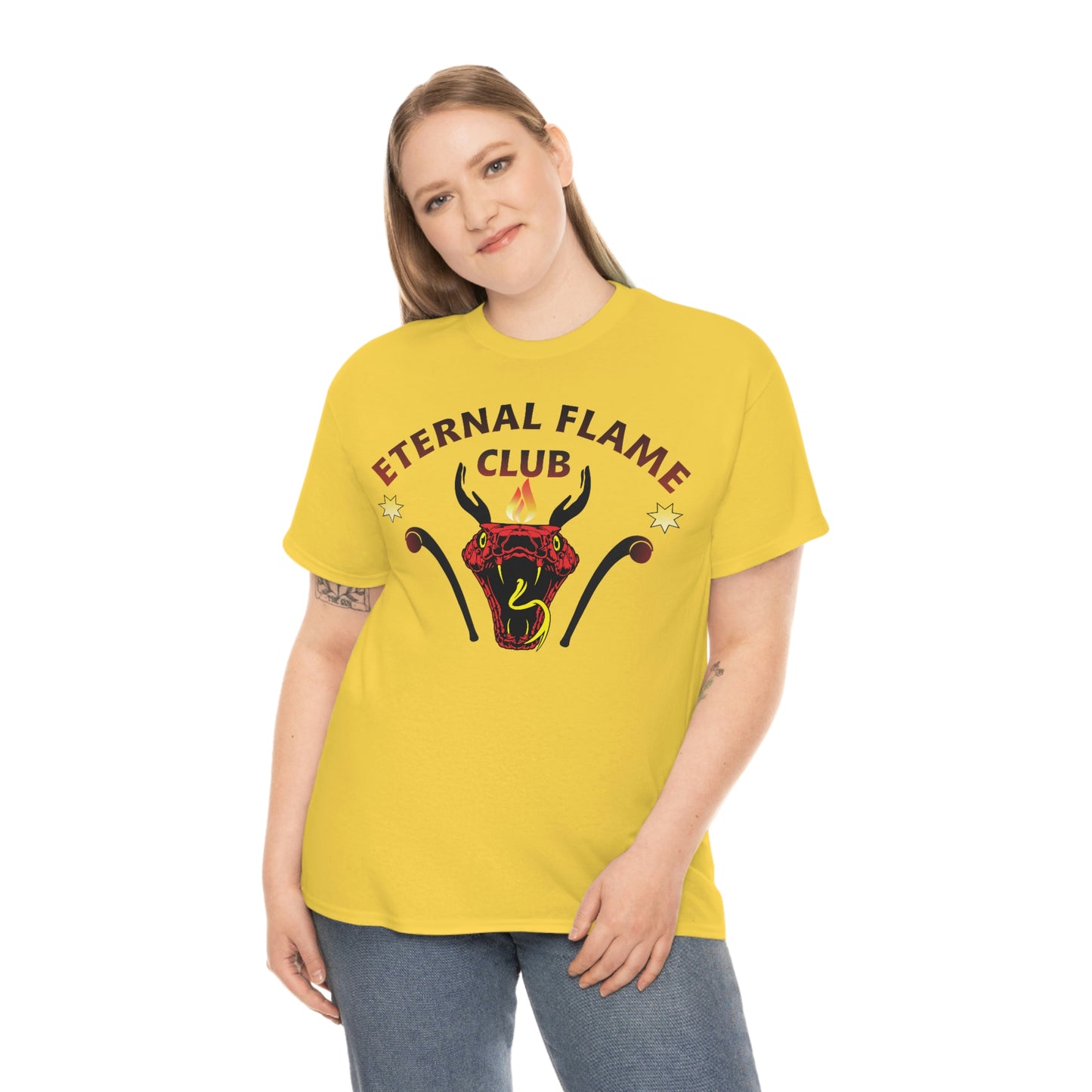 Eternal Flame Club Unisex Heavy Cotton Tee