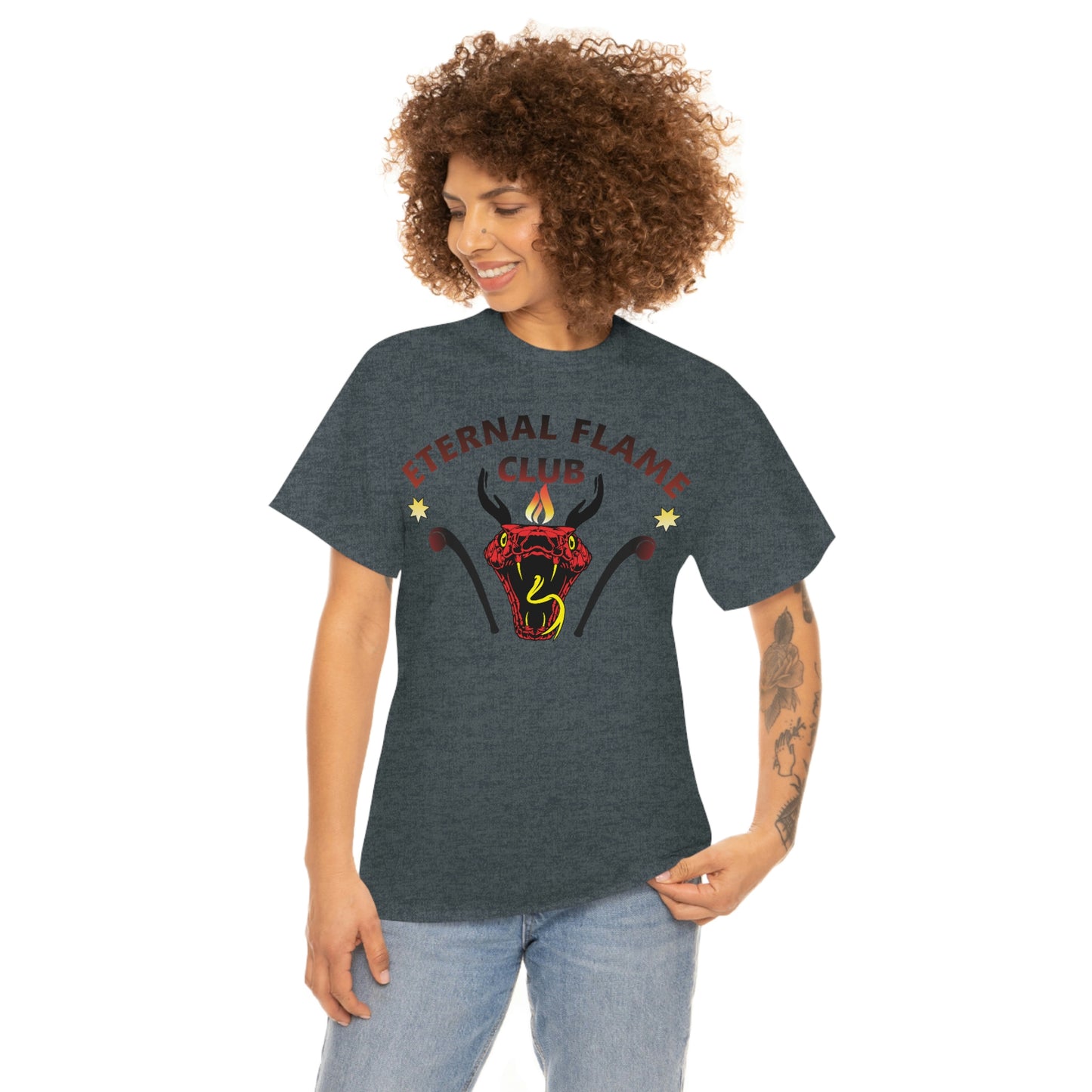 Eternal Flame Club Unisex Heavy Cotton Tee