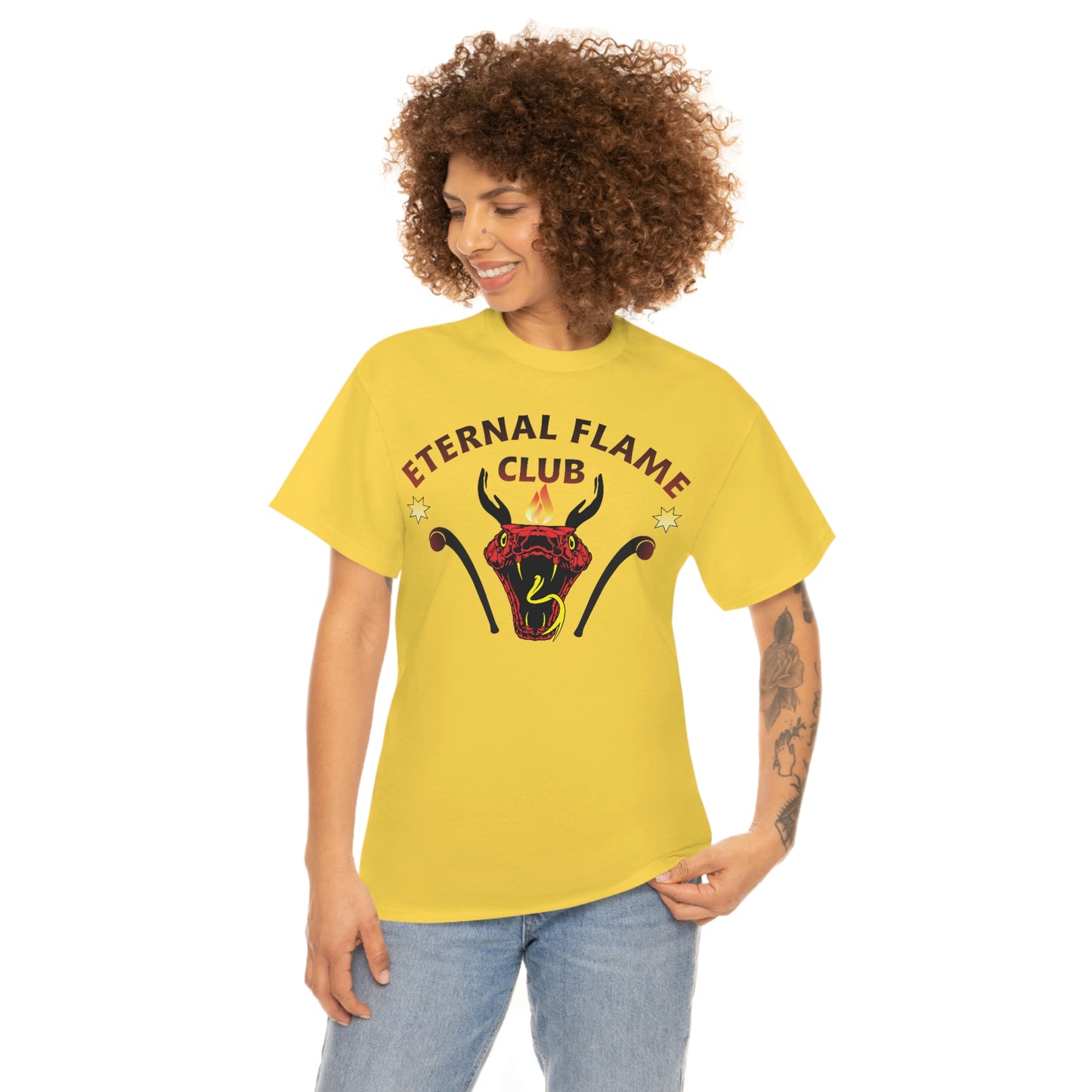 Eternal Flame Club Unisex Heavy Cotton Tee