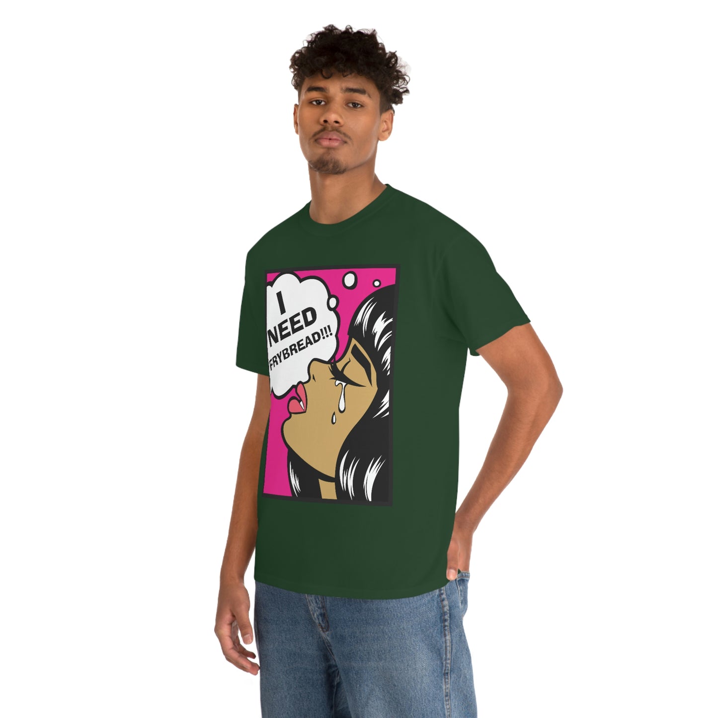I Need Frybread Unisex Heavy Cotton Tee