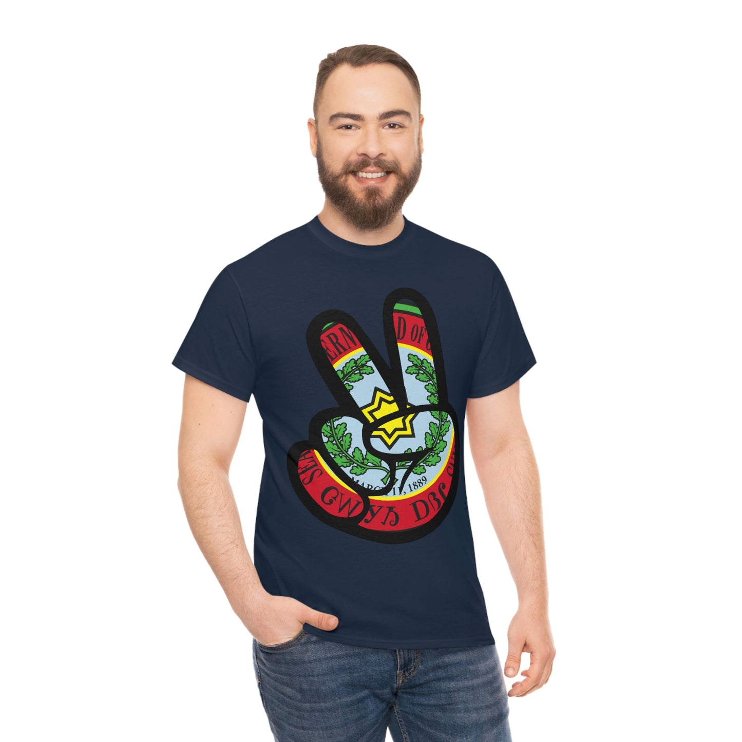 GWY Peace Unisex Heavy Cotton Tee