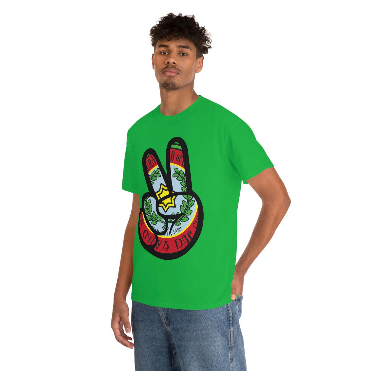 GWY Peace Unisex Heavy Cotton Tee