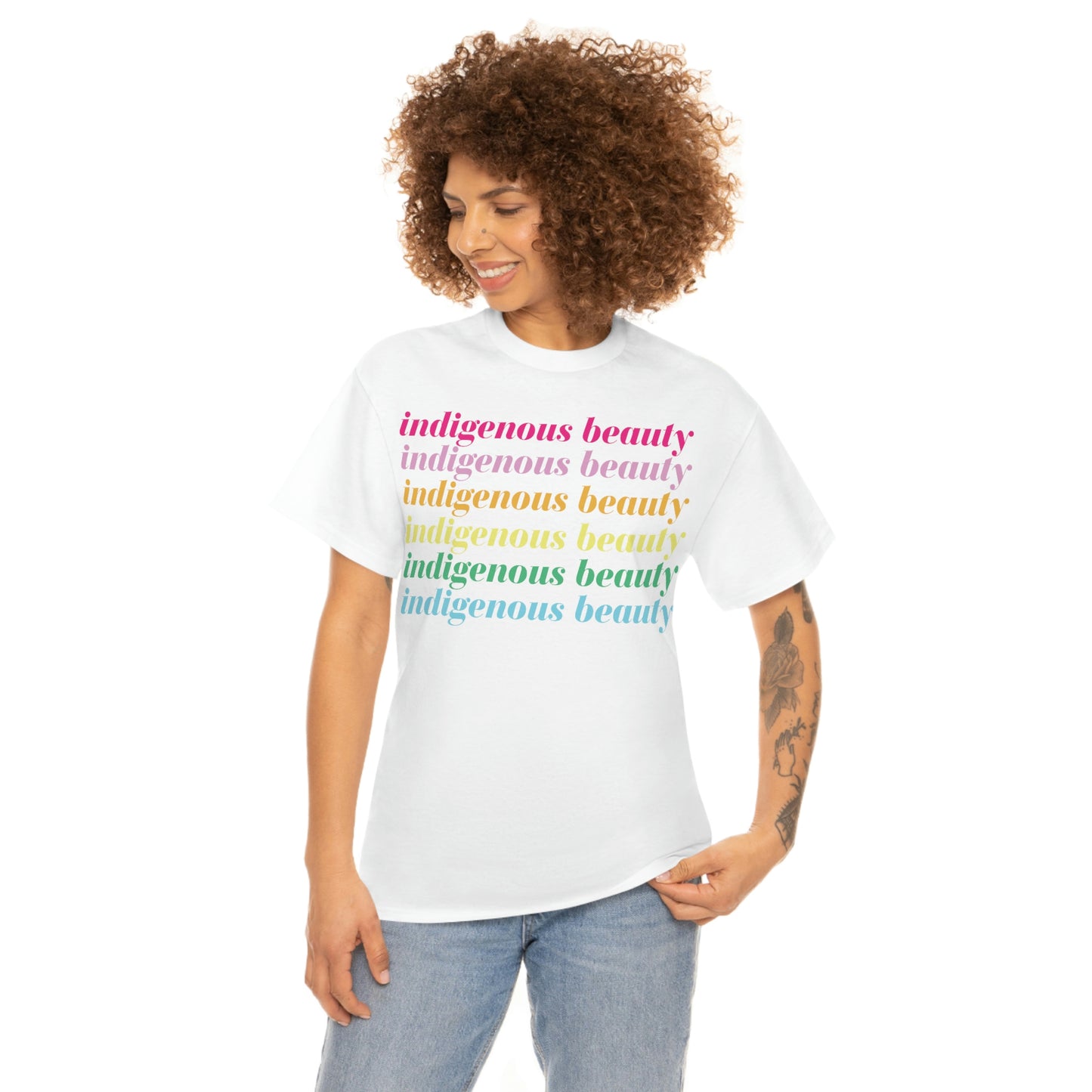 Indigenous Beauty Unisex Heavy Cotton Tee