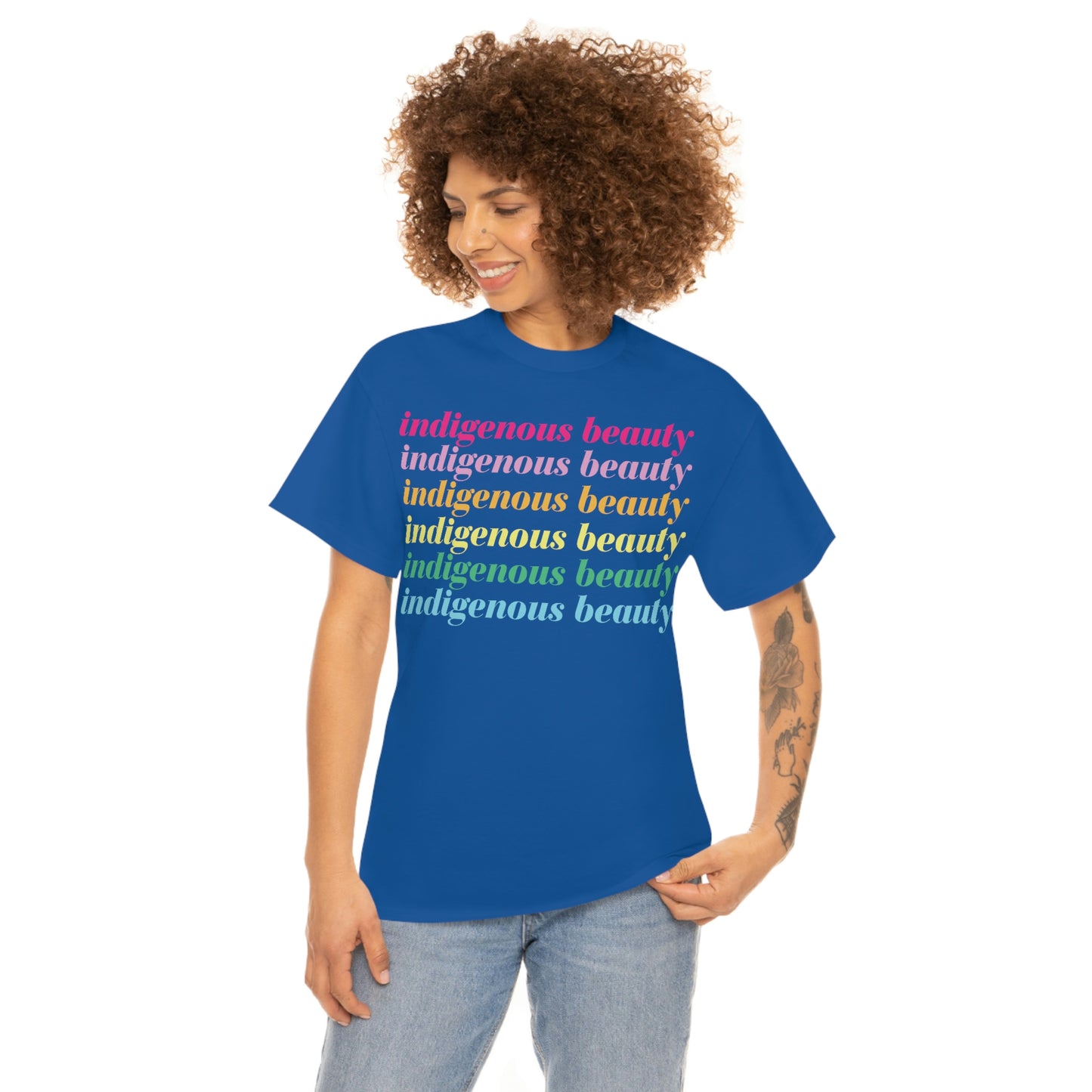 Indigenous Beauty Unisex Heavy Cotton Tee
