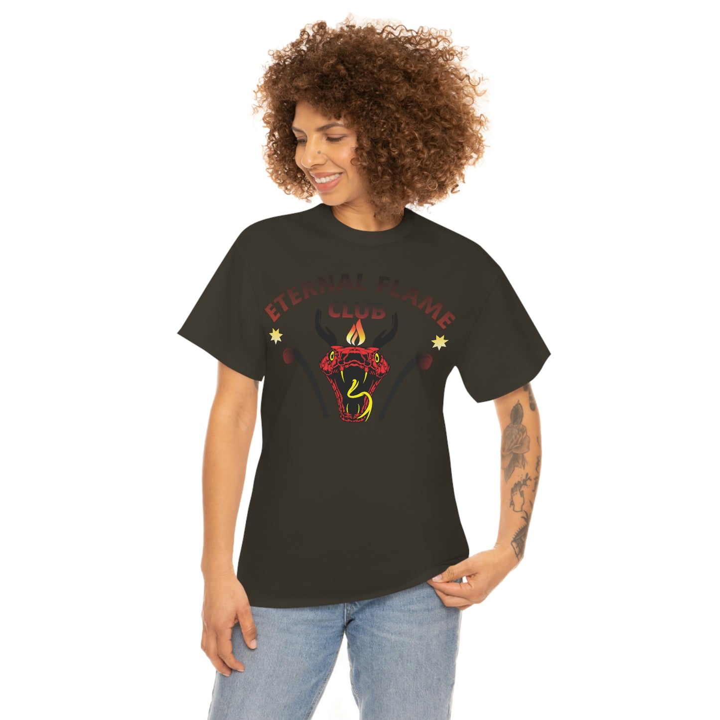 Eternal Flame Club Unisex Heavy Cotton Tee