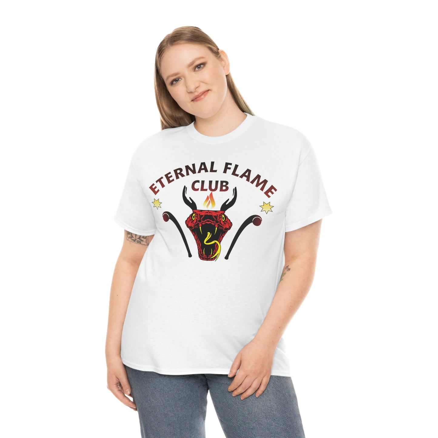 Eternal Flame Club Unisex Heavy Cotton Tee