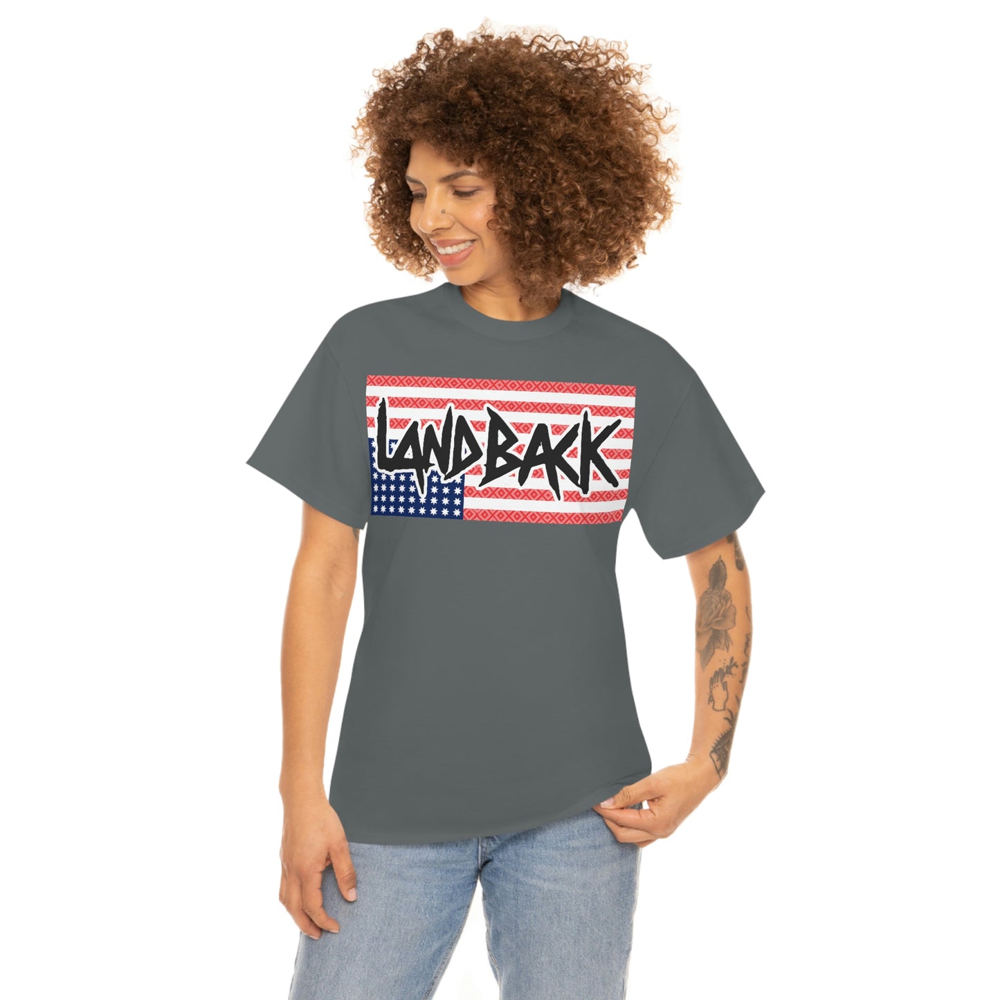 Landback Unisex Heavy Cotton Tee