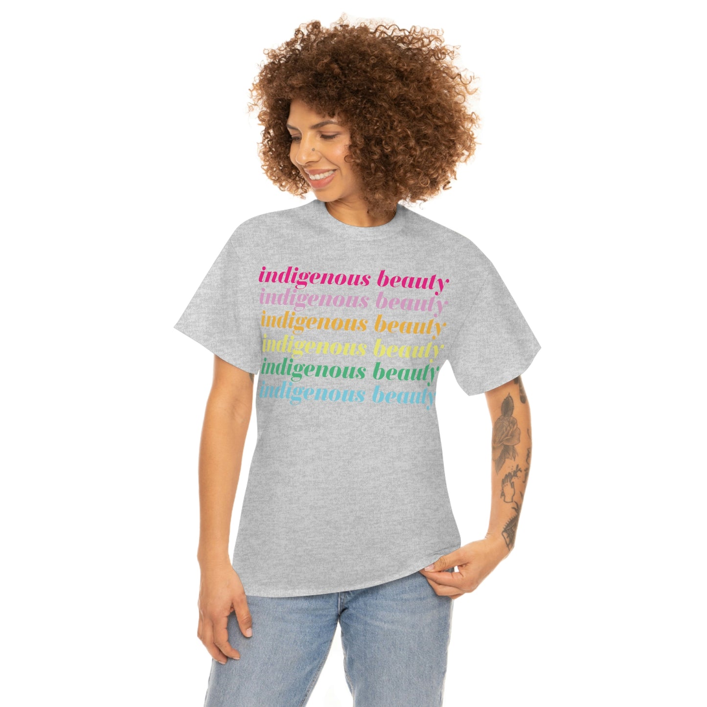Indigenous Beauty Unisex Heavy Cotton Tee