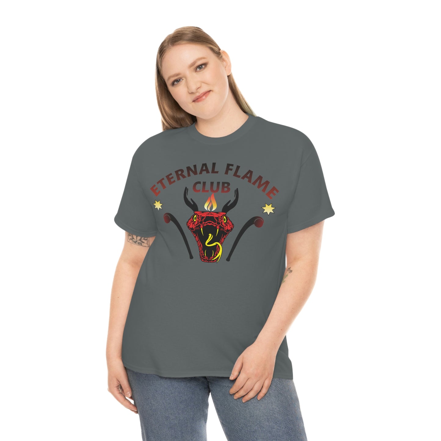 Eternal Flame Club Unisex Heavy Cotton Tee