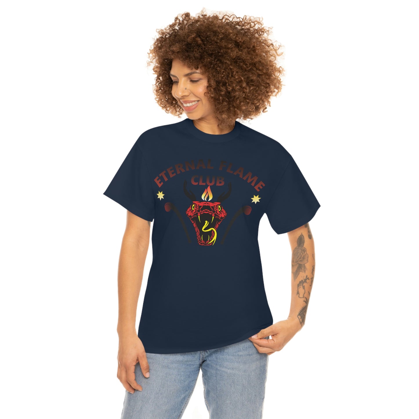 Eternal Flame Club Unisex Heavy Cotton Tee