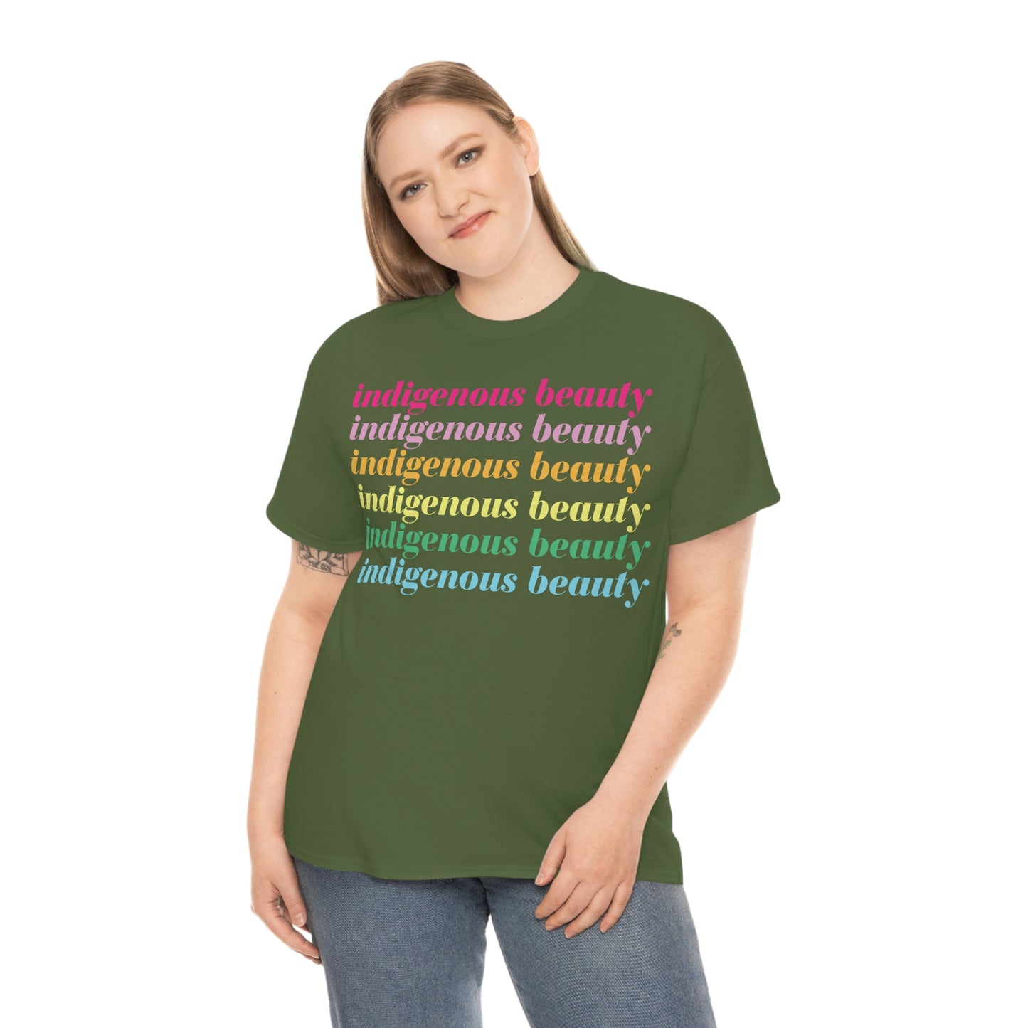 Indigenous Beauty Unisex Heavy Cotton Tee