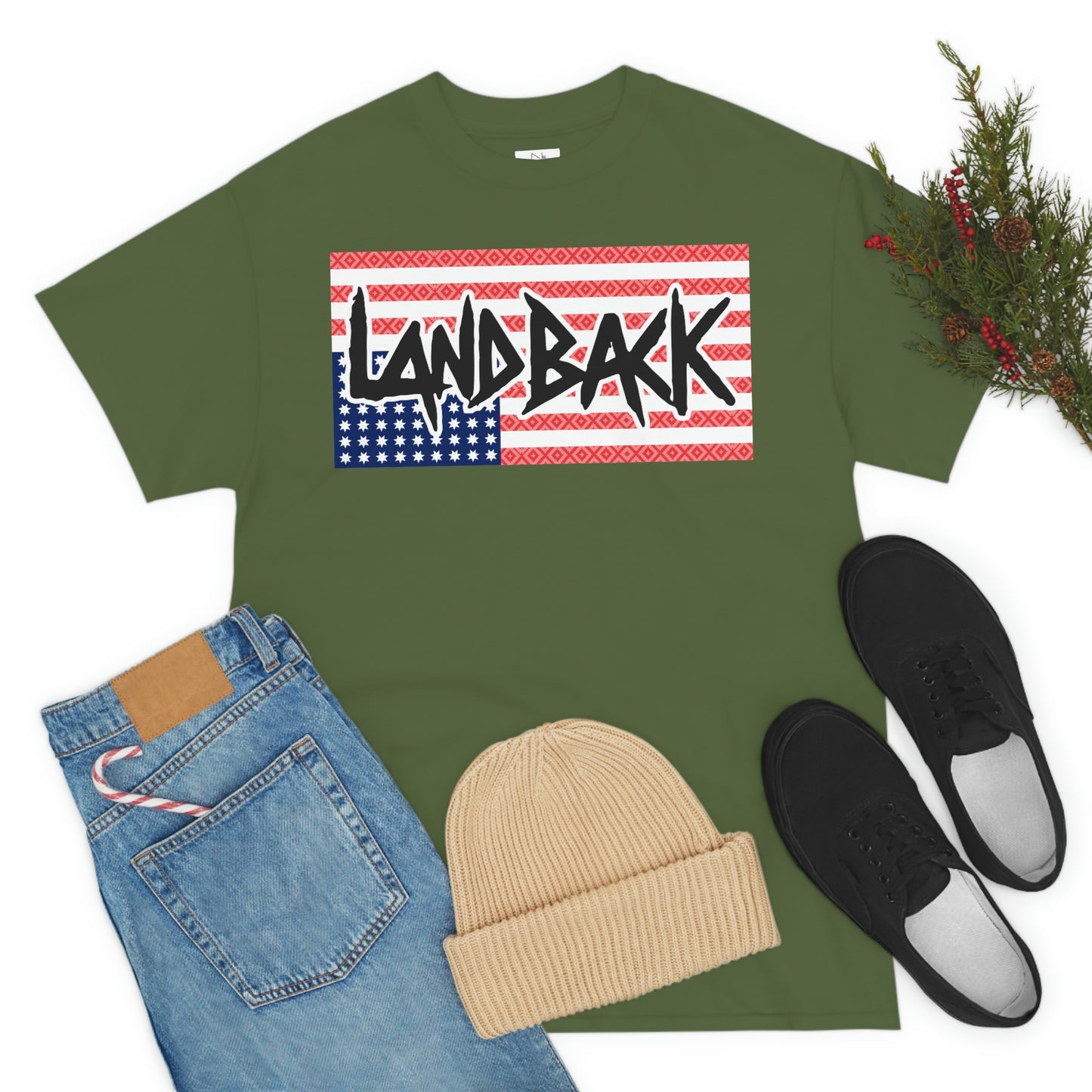 Landback Unisex Heavy Cotton Tee