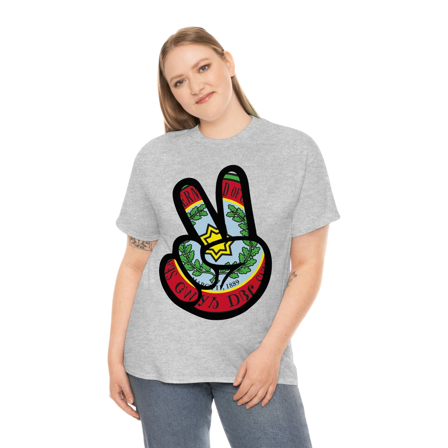 GWY Peace Unisex Heavy Cotton Tee