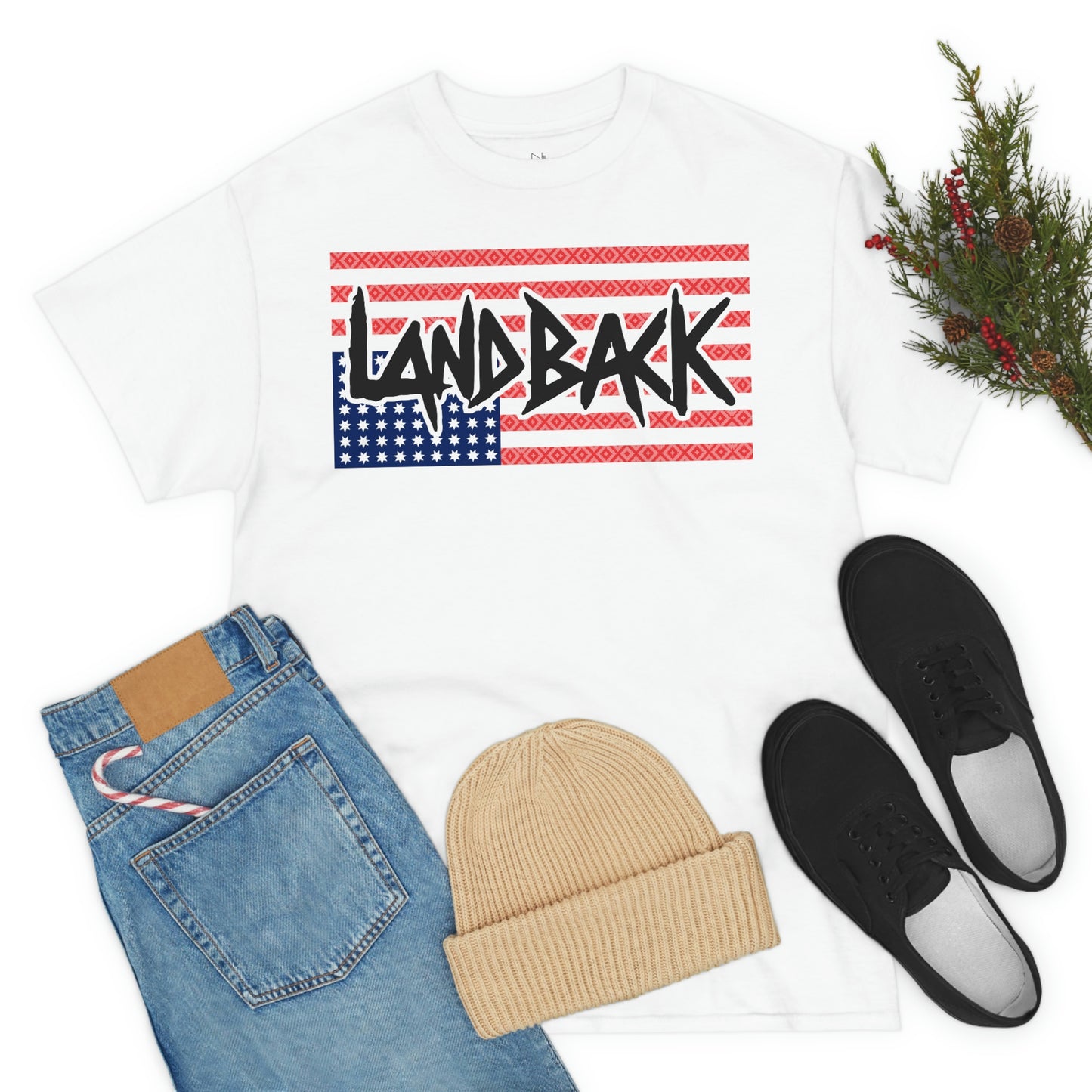 Landback Unisex Heavy Cotton Tee