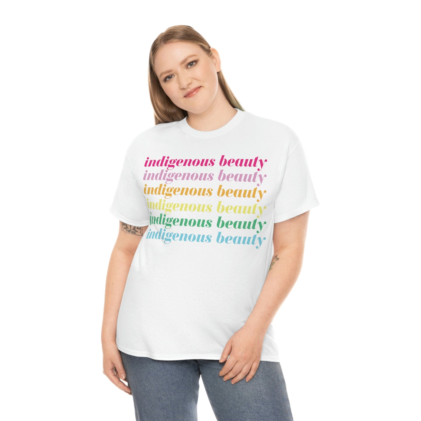 Indigenous Beauty Unisex Heavy Cotton Tee