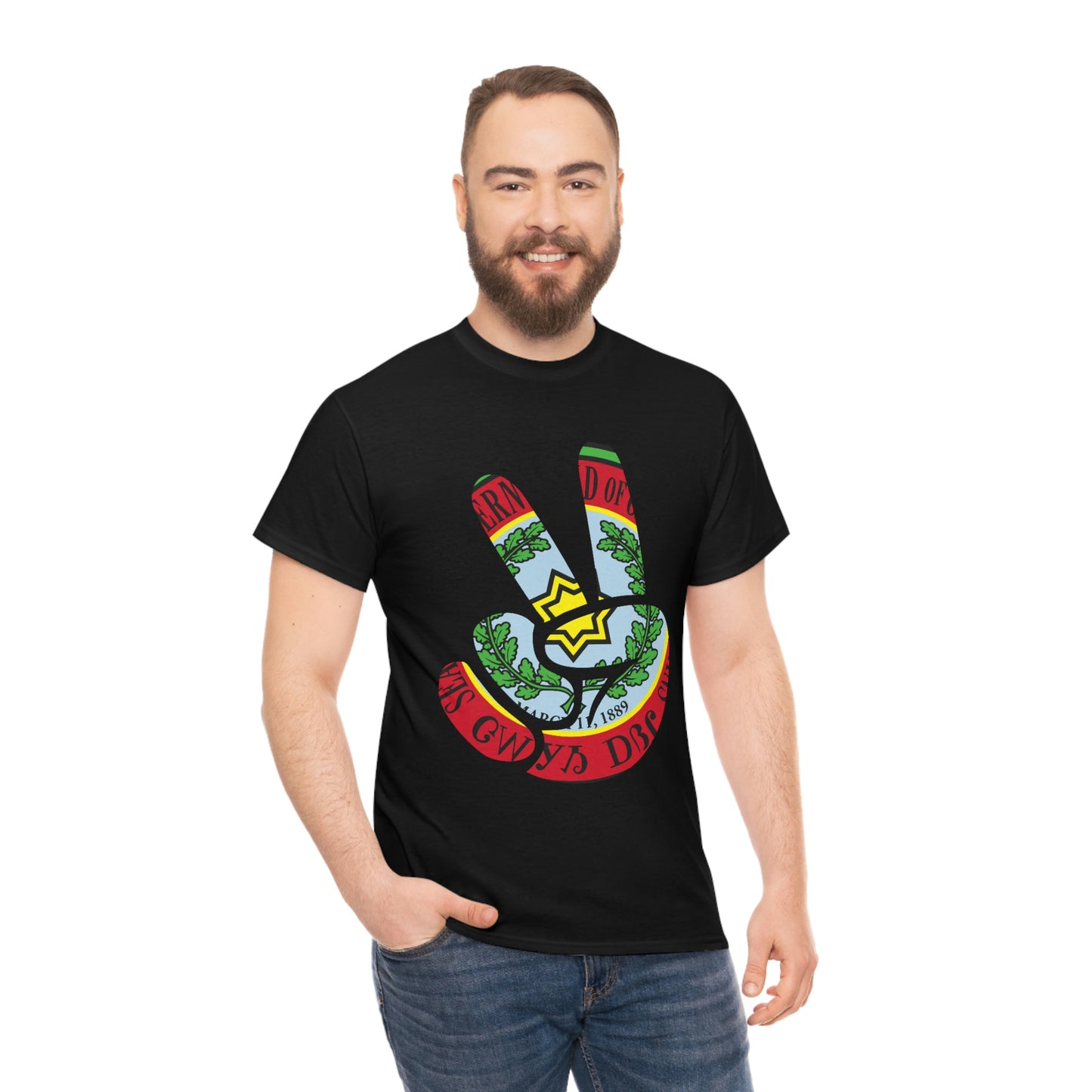 GWY Peace Unisex Heavy Cotton Tee