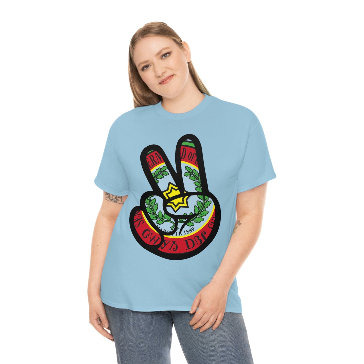 GWY Peace Unisex Heavy Cotton Tee