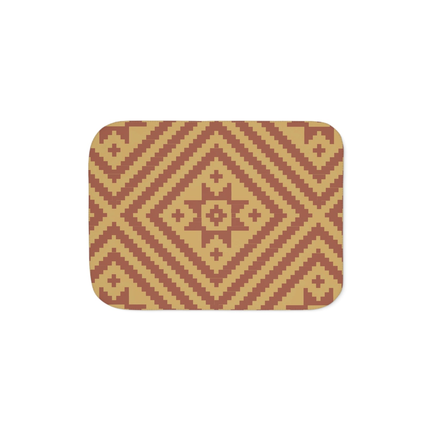 Brown Noonday Sun Sherpa Blanket