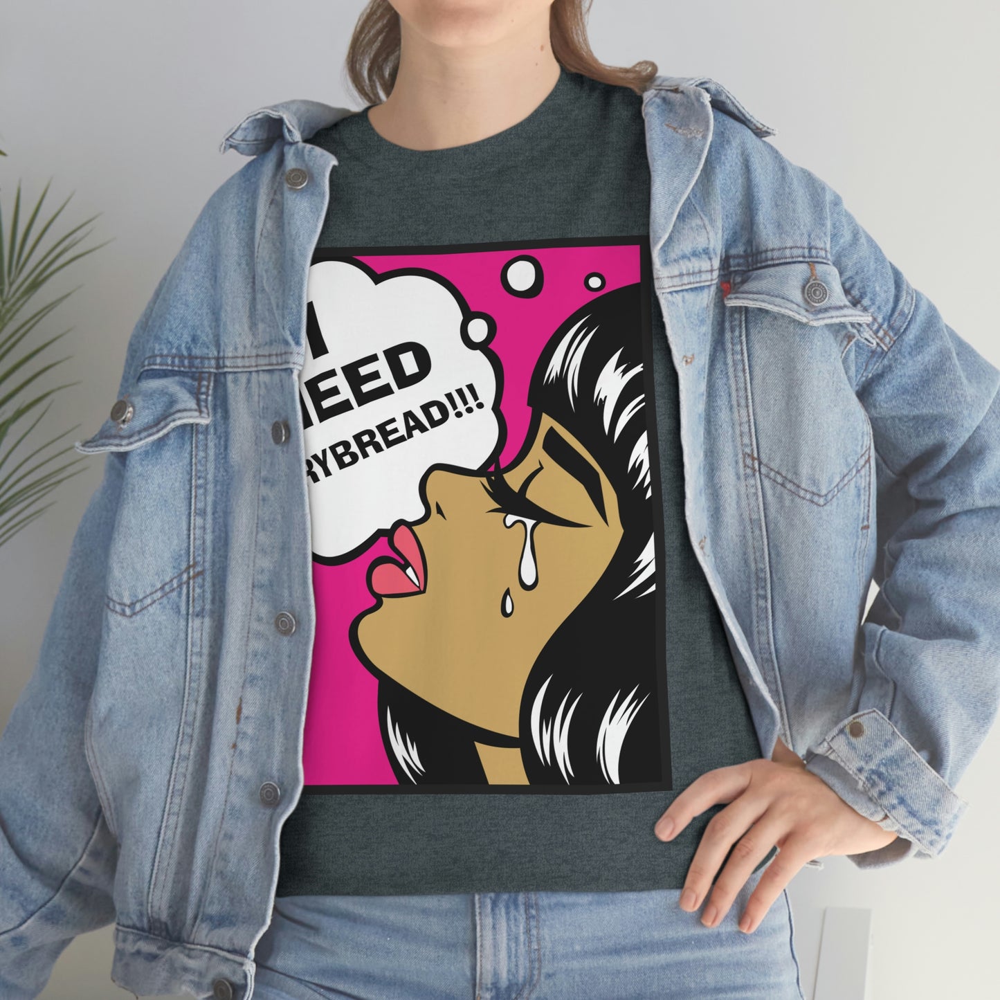 I Need Frybread Unisex Heavy Cotton Tee