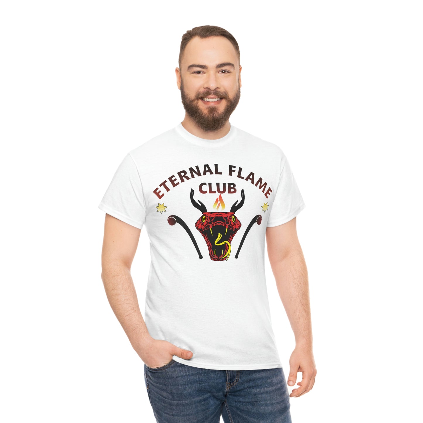 Eternal Flame Club Unisex Heavy Cotton Tee