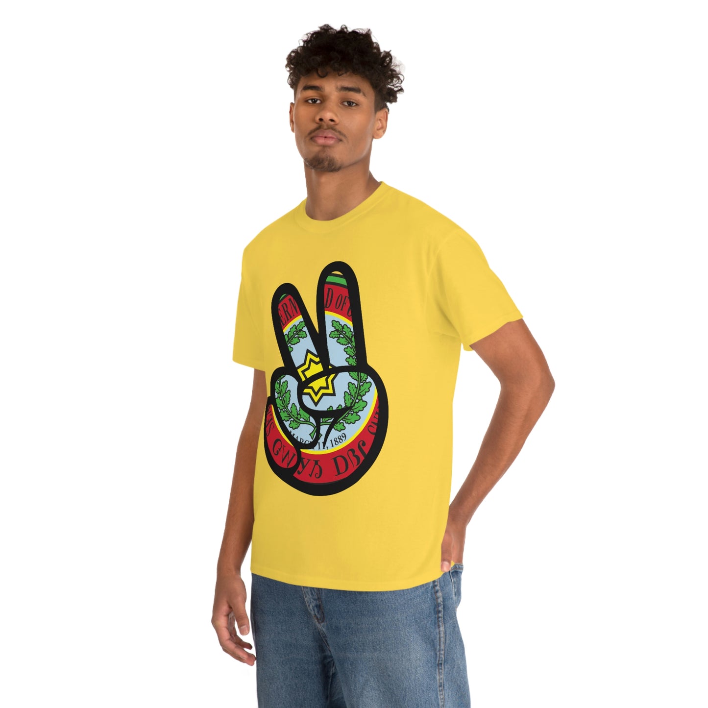 GWY Peace Unisex Heavy Cotton Tee