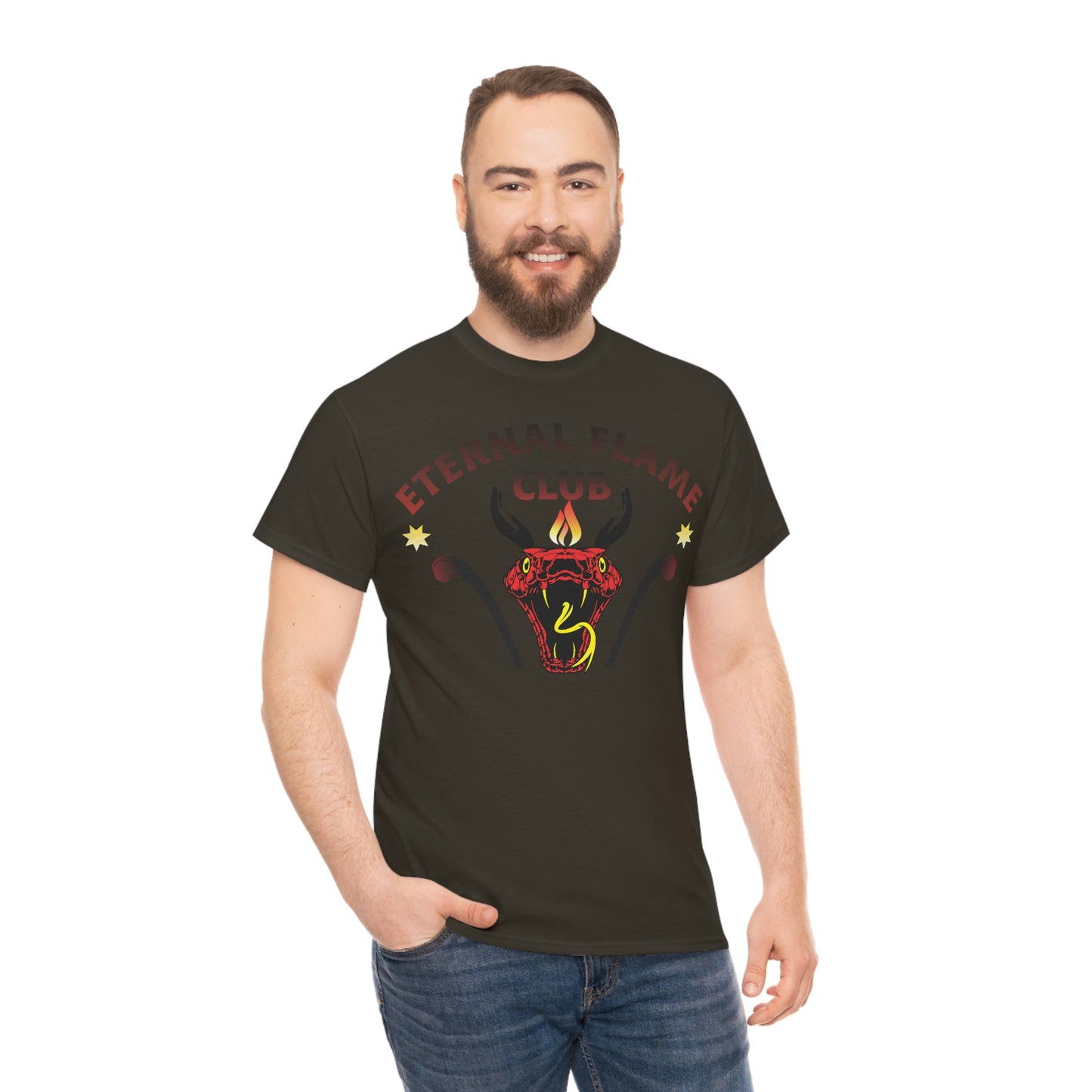 Eternal Flame Club Unisex Heavy Cotton Tee