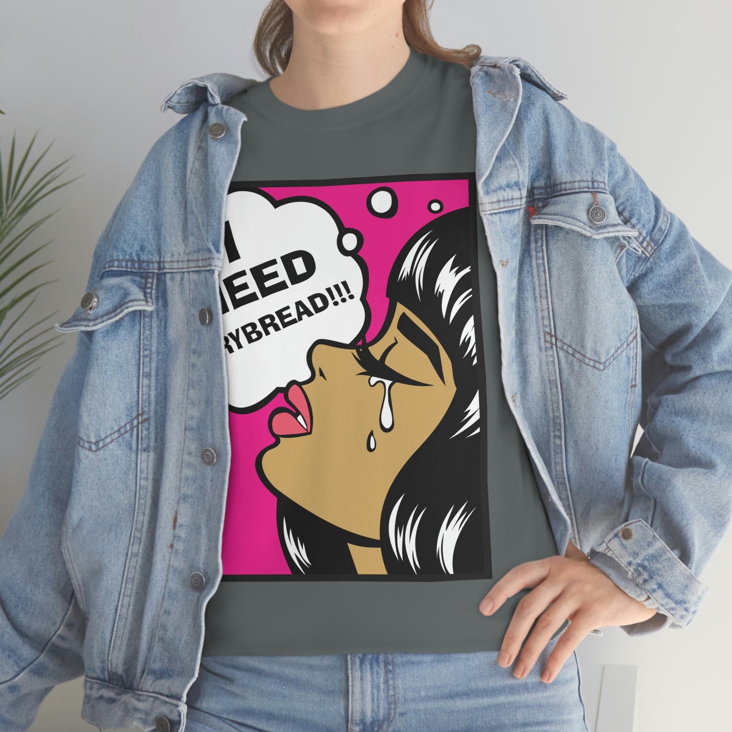 I Need Frybread Unisex Heavy Cotton Tee