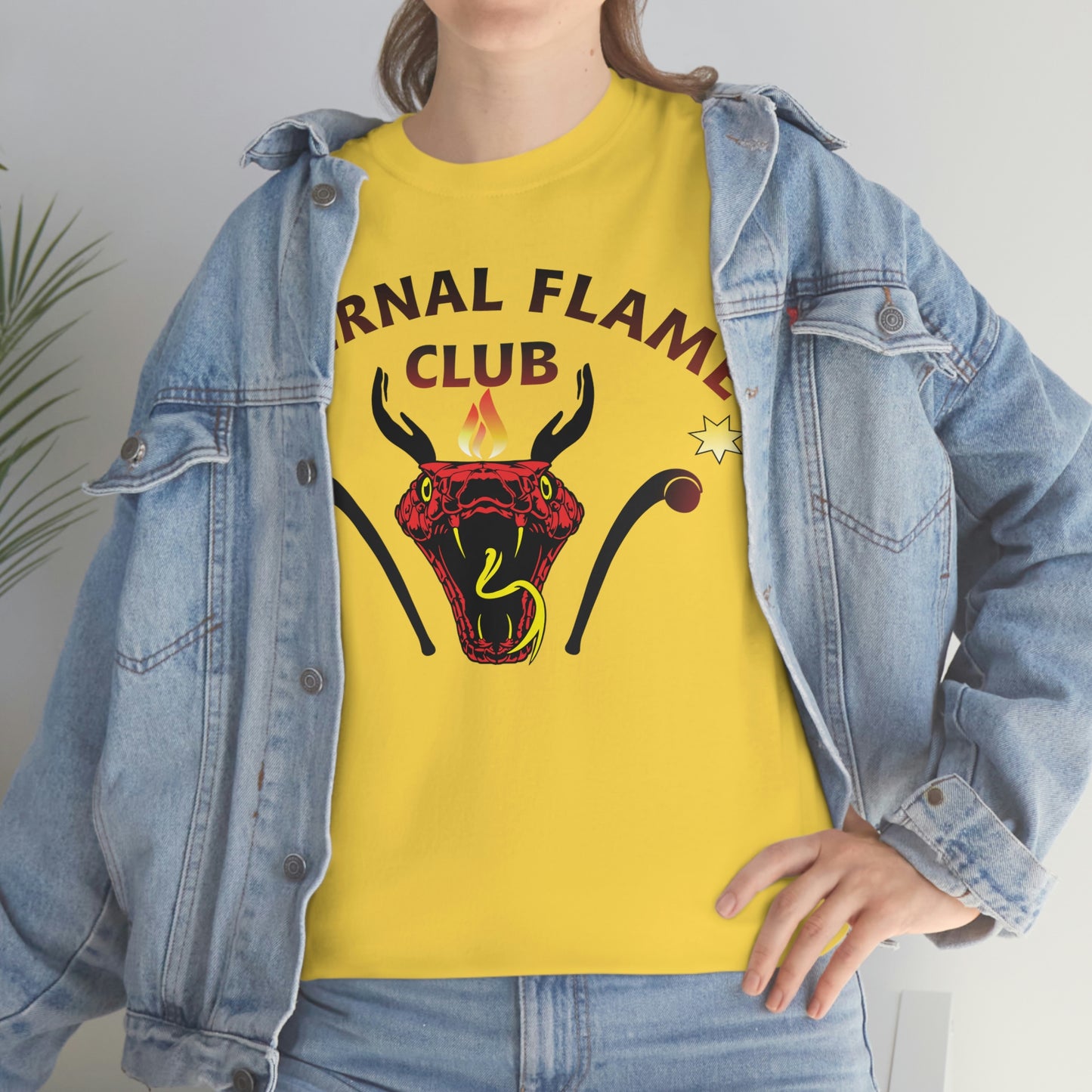 Eternal Flame Club Unisex Heavy Cotton Tee