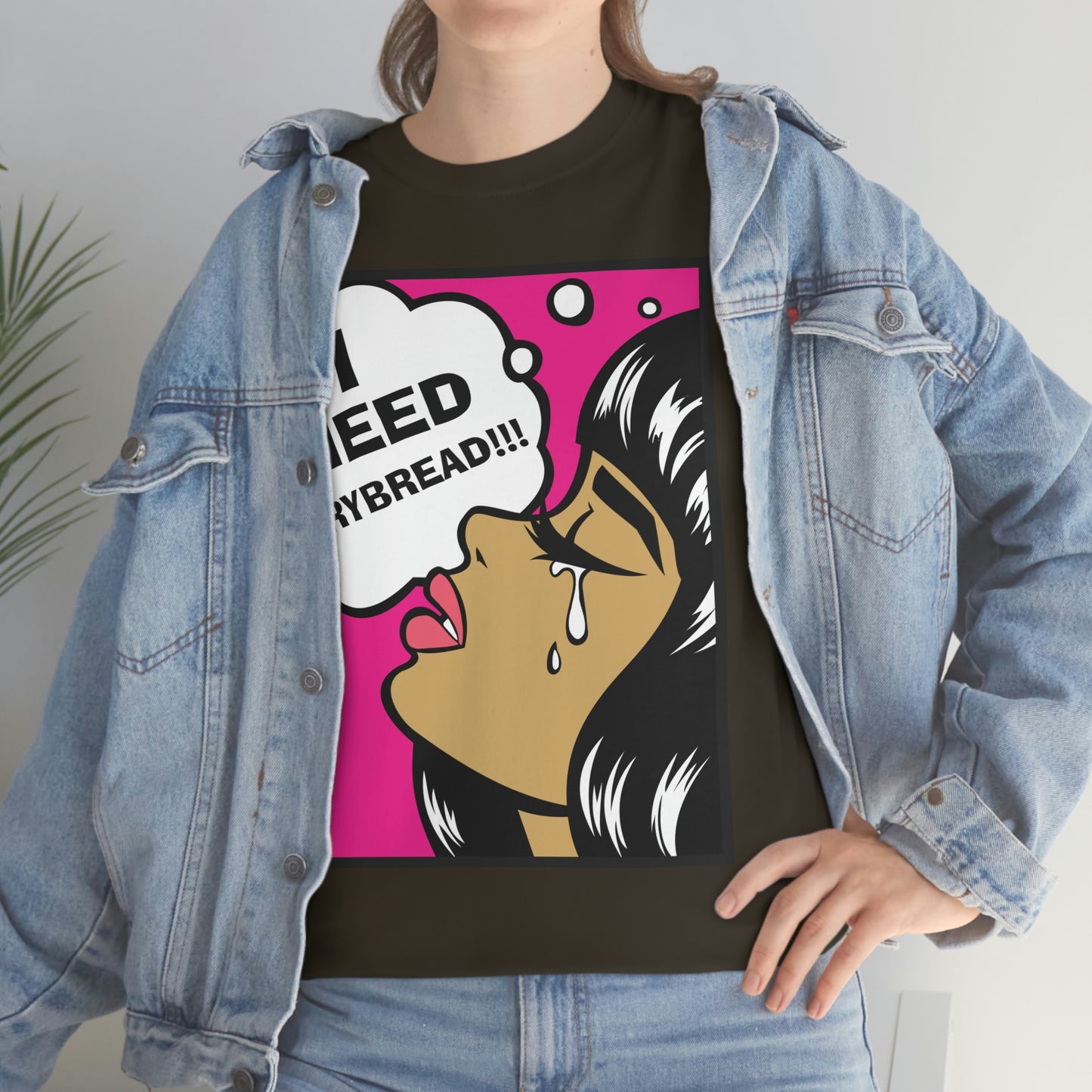 I Need Frybread Unisex Heavy Cotton Tee