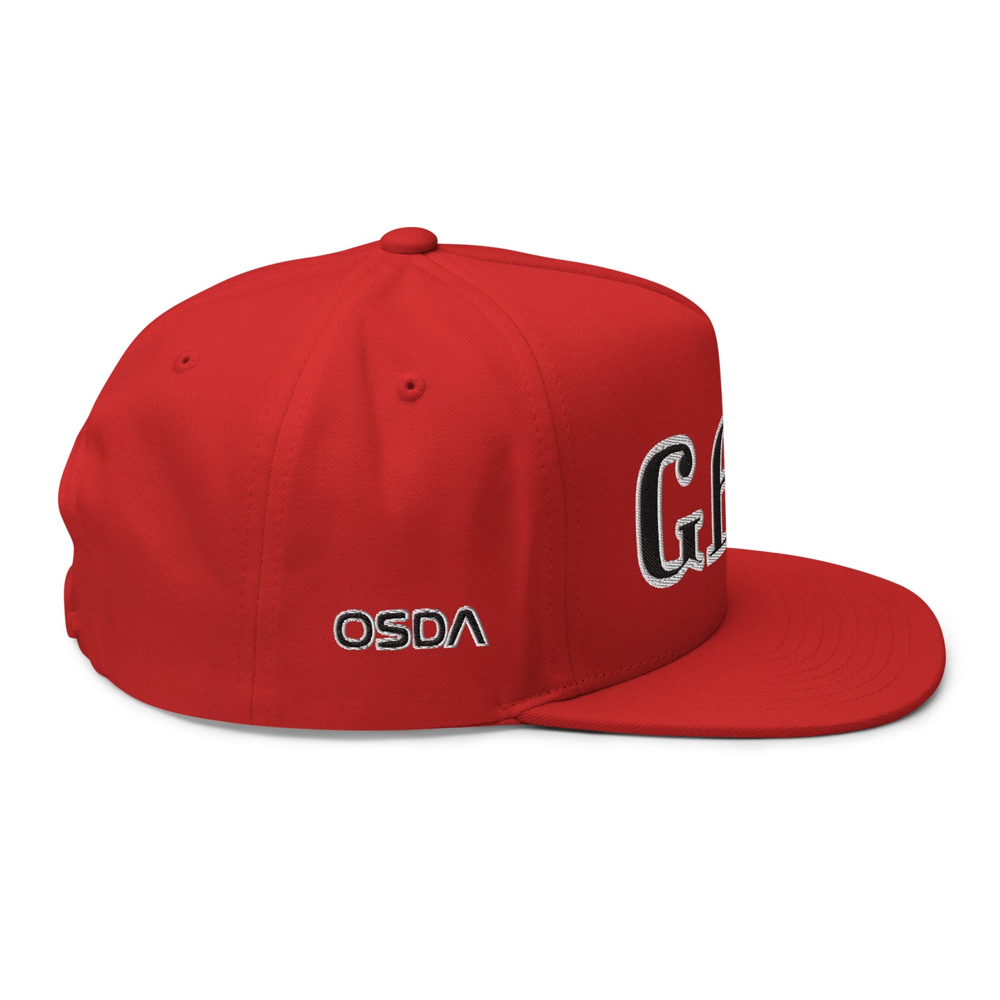 Wolfetown Syllabary Flat Bill Cap